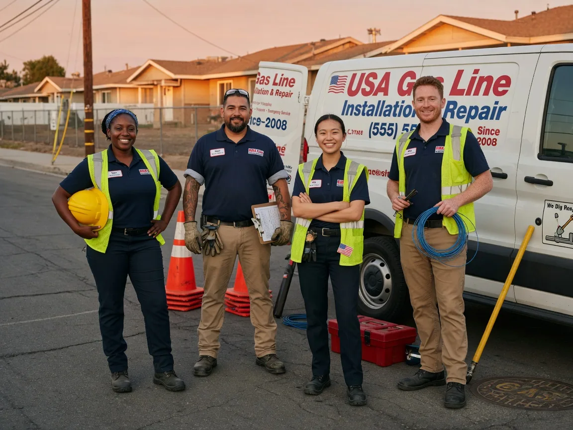 Gas Line Installation company in Fessenden, ND